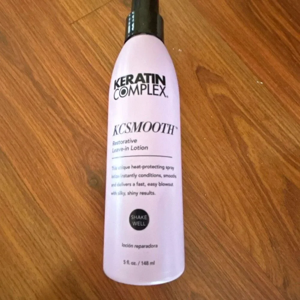 New Keratin complex KCS smooth restorative leave in spray conditioner for shiny